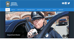 Desktop Screenshot of hullpolice.org